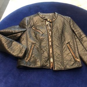 Andrew Mark Black Biker Jacket